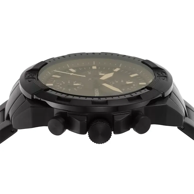 Fossil Bronson Chronograph Black Dial Men’s Watch- FS5851